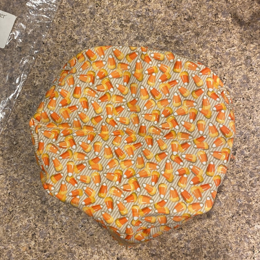 NIP Longaberger Candy Corn Darning Liner 2553477 Halloween Orange - Picture 8 of 16